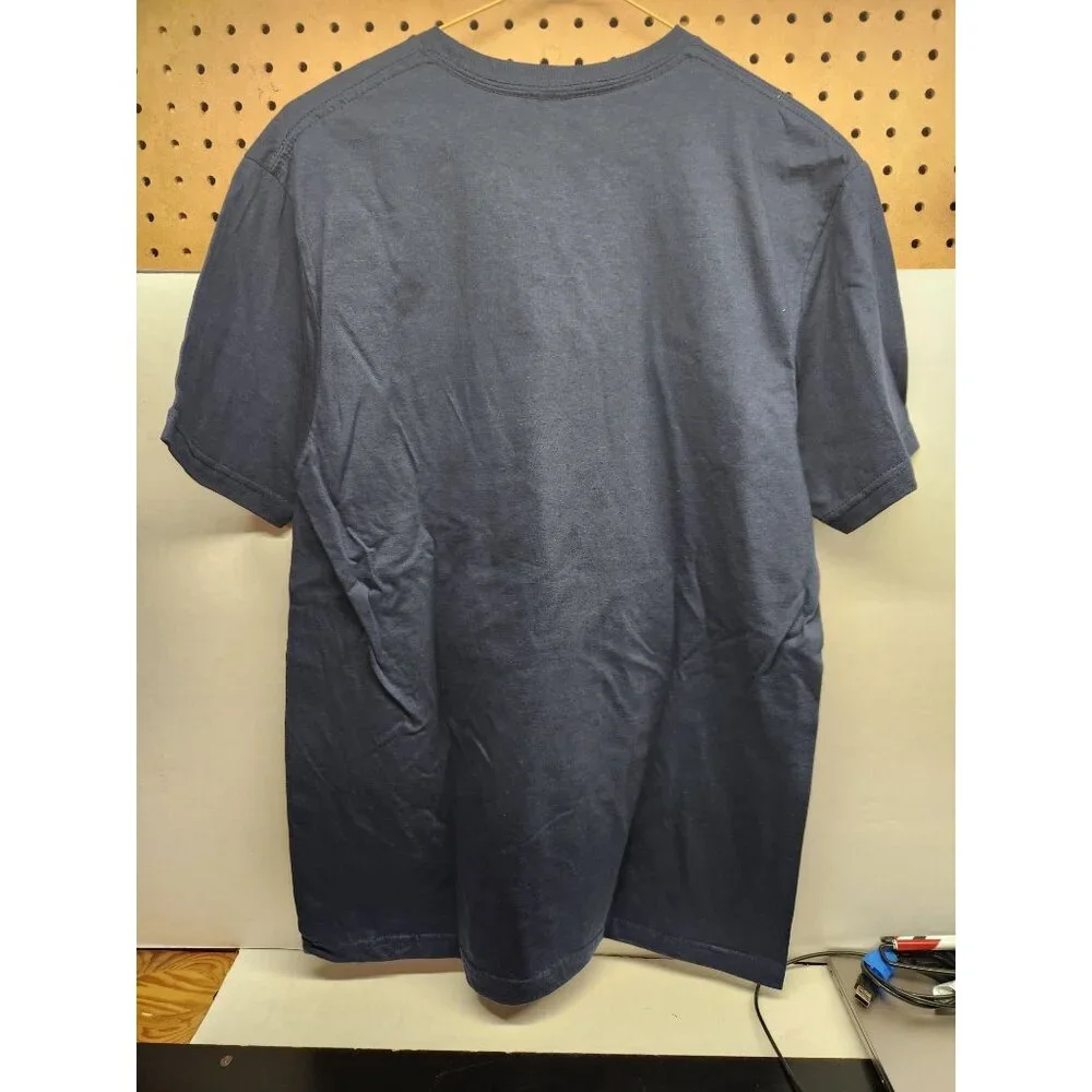 Gildan Softstyle Think Beyond The Twist Pretzilla T-Shirt Med Navy Blue - NEW - Picture 3 of 4